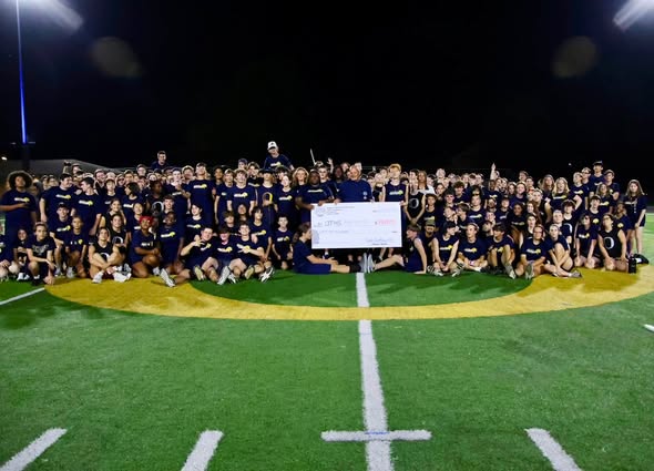 oths bands receives check from amateur trapshooting association